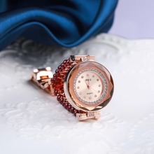 Натуральный женский браслет и часы 33 мм, ювелирные изделия «сделай сам» для подарка на летний пляж! 2024 - купить недорого