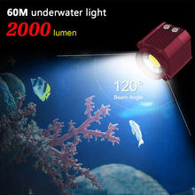 Mini Photography Lighting Underwater LED Light IP68 Waterproof Video Dive Flashlight Super Bright for GoPro/Camera/Smart Phone 2024 - buy cheap