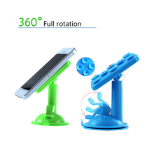 360 Degrees Suction Cup Car Holder Desk Mobile Phone Stand Bracket Tiske Universal Stand For Iphone 8 6S 6 For Smartphone Gps 2024 - buy cheap