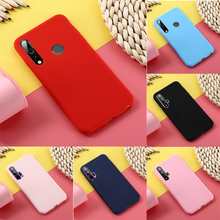 For Huawei Honor 20 Lite Case Candy Color Soft TPU Cover For Huawei Honor 20 Pro Honor20 YAL-L21 YAL-L41 Phone Fundas Coque Case 2024 - buy cheap