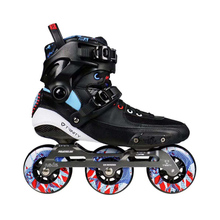 Powerslide TAU TRINITY-Patines en línea de velocidad de fibra de carbono para adulto, calzado de patinaje, 2019 Original, 3x84/90mm 2024 - compra barato