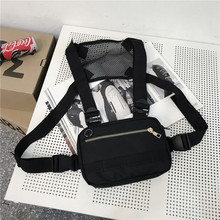 Waist Bag Phone Money-Belt Chest Rig Shoulder-Bag Streetwear Chest Bag Rig Hip HopTactical Black Streetwear Bags Waist Pack 20 2024 - buy cheap