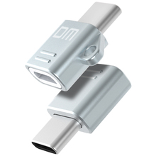 DM адаптер USB Type C к USB 3,0 адаптер Thunderbolt 3 Type-C OTG кабель для Macbook pro Air Samsung S10 S9 USB OTG 2024 - купить недорого