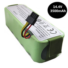 Для Ecovacs X500 Ni-MH 3500mAH 14,4 V батарея для Kitfort KT504 Haier T322 T321 T320 T325 Запчасти для роботизированного пылесоса аксессуар 2024 - купить недорого