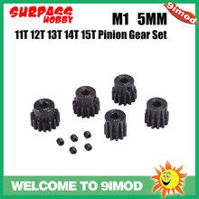 SURPASS HOBBY M1 11T 12T 13T 14T 15T Pinion Gear Set for Traxxas Tamiya 1/8 RC Off-road Monster Truck 5mm Shaft Motor 2024 - buy cheap