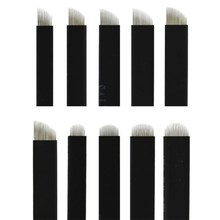 200pcs 0.18mm Black 7/9/11/12/14/16/18/12U/14U/18U Microblading Needles Tebori Microblading Blades for Manual Tattoo Pen Machine 2024 - buy cheap