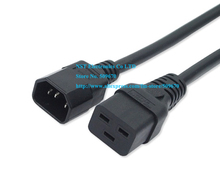 IEC кабель питания, PDU/UPS шнур питания C14 папа к C19 женский кабель, C19 к C14 кабель питания около 1,8 м/Бесплатная доставка/1 шт 2024 - купить недорого