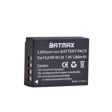 Batería de NP-W126 (1260mAh) W126 para Fujifilm X-E1 XE1 X-E2 XE2 X-A1 X-M1 XT1 X-M2 XPro1 HS33 HS30 HS50 EXR 2024 - compra barato