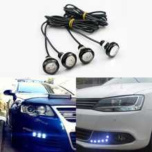 Car Led Eagle Eye LED Lights Waterproof DRL Daytime Running Lights Backup Lights 18mm DRL Lamp Parking Signal LED Light 2024 - buy cheap