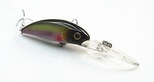 4.8g/4.5cm Color 1# Fishing Lure Deep Swim Floating Type VMC hooks Crank Bait 2024 - buy cheap