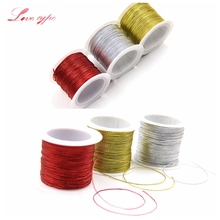 20M/Roll Gillter Gold&Sliver&Red Rope Burlap Ribbon Home Wedding Party Decoration Gifts Wrapping Supplies DIY Decoration 2024 - buy cheap