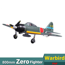 FMS-avión de combate a control remoto, Mini Warbird Zero A6M3, 800MM 2023 - compra barato
