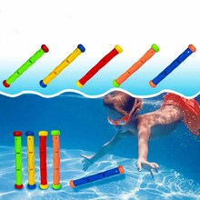 5 шт./компл. забавные детские подводные виды спорта, бассейн для дайвинга, игрушечные палочки для дайвинга, игрушки, аксессуары для бассейна 2024 - купить недорого