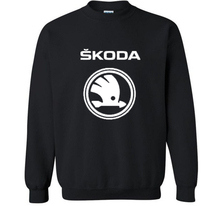 New Fashion Cotton Men Hoodies Skoda Car Logo Print Fleece O-Neck pullover Sweatshirts HipHop Harajuku Streetwear Men Clothing 2024 - buy cheap