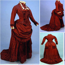 Vestido noturno 19 século guerra civil austrália bela vestido/estilo vitoriano vestidos de lolita/vestido de scarlette envelhecido 2024 - compre barato