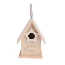 Wooden Garden Little Birds Wood Nesting House Nest Home Pet Supply Accessories 2024 - buy cheap