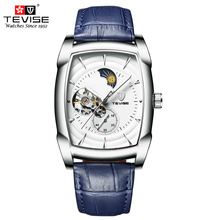 Tevise Men Luxury Mechanical Watches Man Self-Wind Automatic Watch Tonneau Dial Moon Phase Luminous Wristwatch Montre Homme T802 2024 - buy cheap