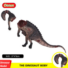 Oenux-boneco de dinossauro, figura de ação colecionável de animais jurássicos, brinquedo educacional estático para crianças, presente de aniversário para meninos 2024 - compre barato