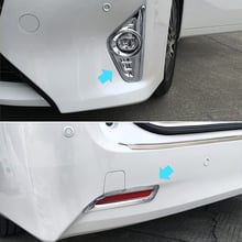 Decoración de TTCR-II para coche, lámpara antiniebla embellecedora de marco de luz para Toyota Alphard Vellfire 2015 2016, accesorio de reinstalación, pegatinas de estilo cromado para coche 2024 - compra barato