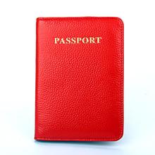 High Quality Genuine Leather Travel Passport Holder Protector Case for Men Passport Cover Business& Credit Card Holder Case 2024 - buy cheap
