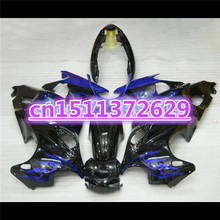 Fairings for A GSX750F 600F Katana 1997 98 99 00 01 02 03 04 2005 GSX 600 F 2005 Fairing blue flame black-Dor for SUZUKI D 2024 - buy cheap