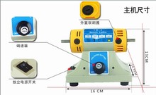 Free Shipping Goldsmith 380W Jewelry Bench Grinder Polishing Machine with Two Spindles 2024 - buy cheap