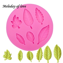 Maple leaf Silicone fondant molds cake decorating tools chocolate mould Flexible Baking tool dessert decorators moulds 0027 2024 - buy cheap