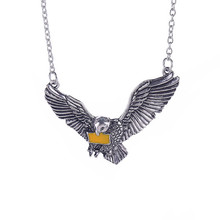 Ожерелье с голубями HP ravencaw Hyde, винтажное ожерелье с серебряной подвеской в античном стиле для женщин и мужчин, бесплатная доставка, 20 шт./лот, опт 2024 - купить недорого