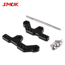 SMOK Motorcycle CNC Aluminum Alloy Accessories Foot Pegs Rear Rearset Base For Kawasaki NINJA 250 300 ZX-300R Z250 Z300 2024 - buy cheap