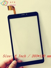 Black 8 inch Tablet touch for MLS iQTab Focus 3G IQ8130 touch screen digitizer glass replacement repair panel Free shipping 2024 - buy cheap