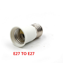 E27 to e27 2e27 b22 e14 e12  gu10 LED Light Bulb Lamp Base Holder Screw Socket Adapter Converter Fireproof 1pcs 2024 - buy cheap