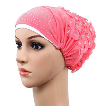 Muslim Hair Accessories Stretch Turban Hat Chemo Cap Hair Loss Head Scarf Wrap For Hair Loss Muslim Scarf Hijab Islamic AA 2024 - buy cheap