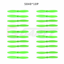 KINGKONG 10 пар 5040 зеленый цвет CW CCW пластиковый пропеллер для квадрокоптера мультикоптера 2024 - купить недорого