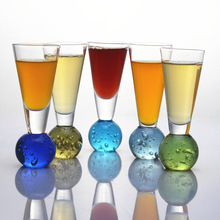 1PC Beautiful Ball Wine Glass Mermaid Tail Cocktail Glass Wine Beer Whisky Coffee Cup Glassware Bar Tools Random Color JS 1110 2024 - buy cheap