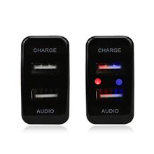 For TOYOTA Hilux VIGO USB Interface Dashboard USB Port 5V 2.1A Car Charger and USB Audio Input Socket Car Entertainment Socket 2024 - buy cheap