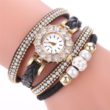 Топ бренд новые часы женские цветок Популярные кварцевые часы роскошный браслет часы для женщин драгоценный камень наручные часы Bayan Saat # E 2024 - купить недорого