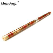 Китайская Вертикальная бамбуковая флейта традиционный деревянный Ветер музыкальный инструмент Bambu Flauta Начинающий ручной работы флейта 2024 - купить недорого