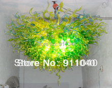 LR137 - Free Shipping Stylish Art Glass Big Chandelier Lighting 2024 - buy cheap