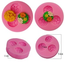 Cute 3D Silicone Fondant Mold Cake Decorating Sugar Craft Tool DIY silicon moulds Party 2024 - buy cheap