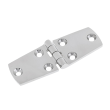 Marine Grade 316 Stainless Steel Polished Boat Deck Cabin Door Hinge Strap Hinge 4'' x 1.5'' for Boat Caravan RVs 2024 - buy cheap