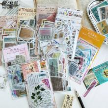 12 set/1lot Simple Retro English series Diary Planner Decorative Mobile Stickers Scrapbooking Craft Stationery Stickers 2024 - buy cheap