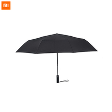 Xiaomi mijia original guarda-chuva para sol, para-choques, dobrável automático, à prova de vento, à prova d'água, alumínio uv 2024 - compre barato