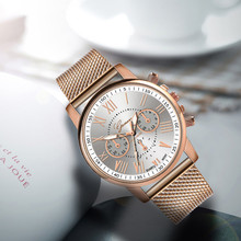 Luxury woman quartz watch reloj stainless steel dial leather watch Reloj de dama woman clock high quality watch 2024 - buy cheap