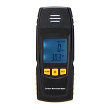 Medidor de monóxido de carbono portátil GM8805, Analizador de Detector de Gas CO, rango de medición 0-1000ppm, detector de gas 2024 - compra barato