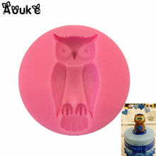 Owl Shape Silicone Cake Mold Embossed Chocolate  Biscuits Molds Fondant Mould DIY Baking  Decorating Tools Cookies Moulds 2024 - buy cheap