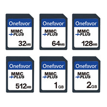 Tarjeta MultiMedia para cámara antigua, 5 uds., onefavor, 32MB, 64MB, 128MB, 256 MB, 512MB, 1GB, MMC, 13 pines 2024 - compra barato
