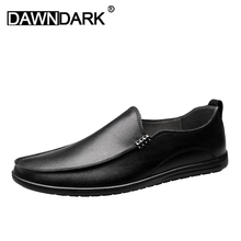 Men Leather Shoes Soft Fashion Slip on Male Casual Driving Boat Shoes Red Black Man Fashion Luxury Brand Loafers Plus Size 2024 - buy cheap