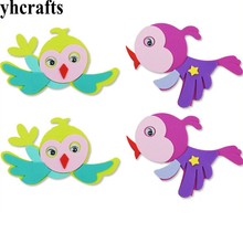 1bag/LOT foam bird without stickers,Wall sticker Creative activity diy toys Early learning educational toys Kindergarten diy 2024 - buy cheap