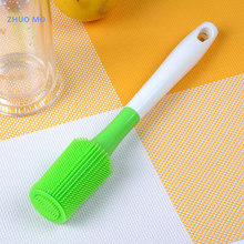2PCS Silicone Brush Long-handled Cup mug Cleaning Brush bottle Baby milk bottle Washing Brush Home Kitchen Cleaning Tools S-111 2024 - buy cheap