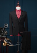 New Arrival Groom Tuxedo 13 Styles Groomsmen Notch Lapel Wedding/Dinner Suits Best Man Bridegroom (Jacket+Pants+Vest) B355 2024 - buy cheap
